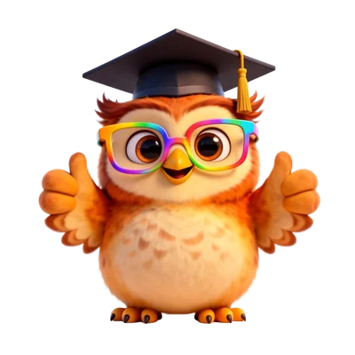 Owlbert the owl - encouraging