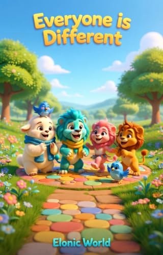 Cover of Everyone Is Different — Elonic World storybook
