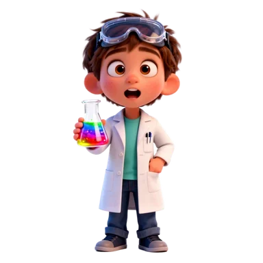 Scientist mascot