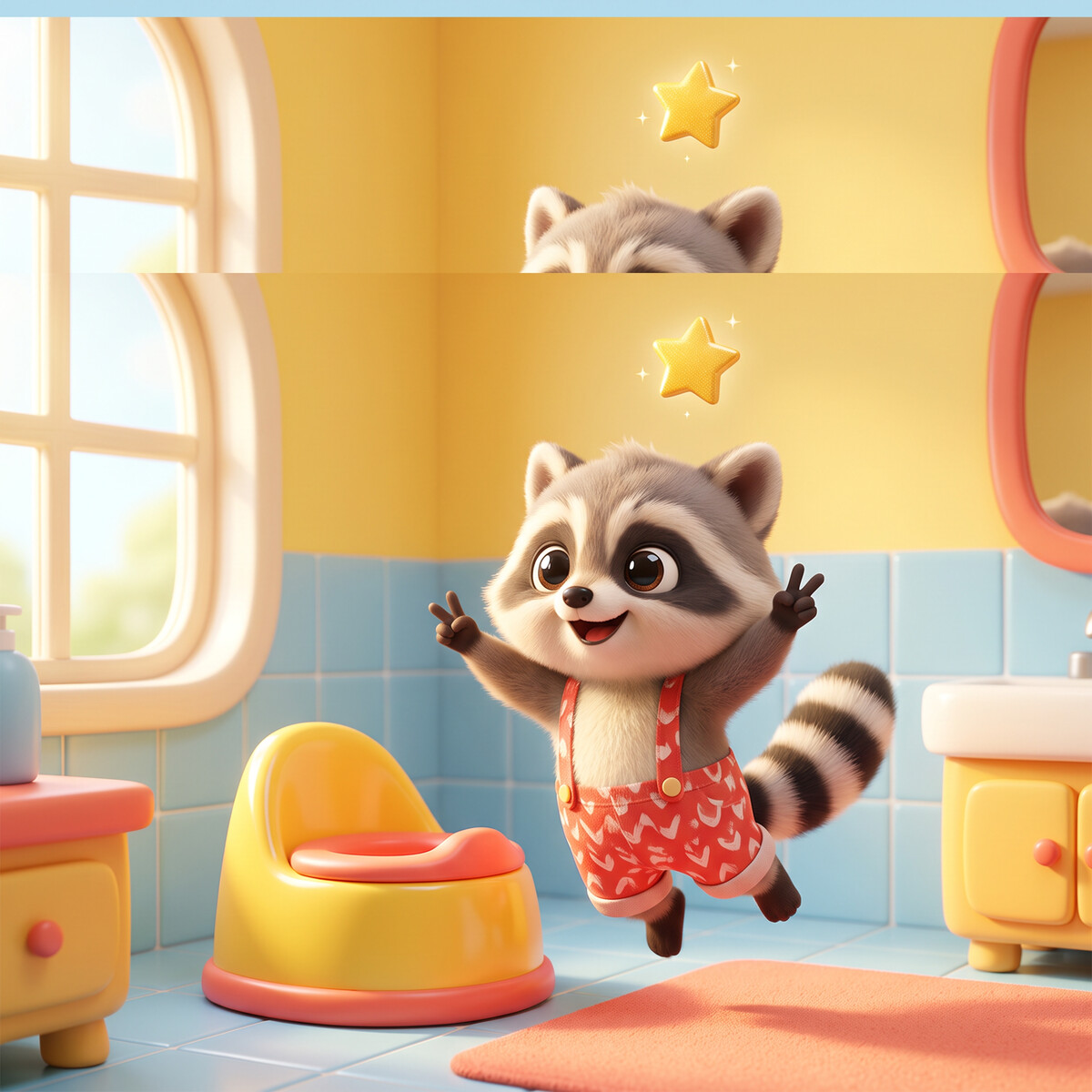 Cover of Sam's Big Potty Day — Elonic World storybook