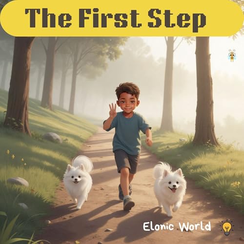 Cover of Leo and the First Step — Elonic World storybook
