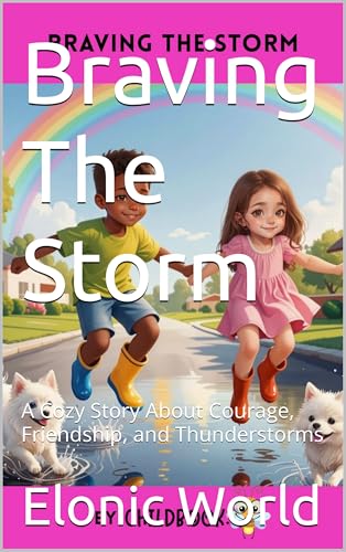 Book cover of Braving The Storm, an Elonic World children's storybook for ages 4–8