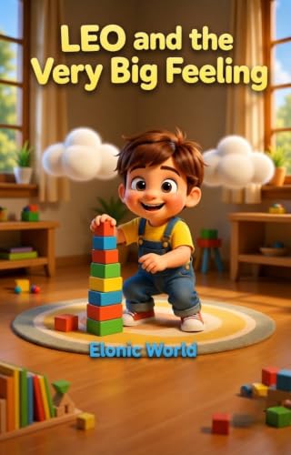 Book cover of Leo and The Very Big Feeling, an Elonic World children's storybook for ages 4–8