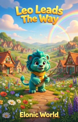 Book cover of Leo Leads the Way, an Elonic World children's storybook for ages 4–8