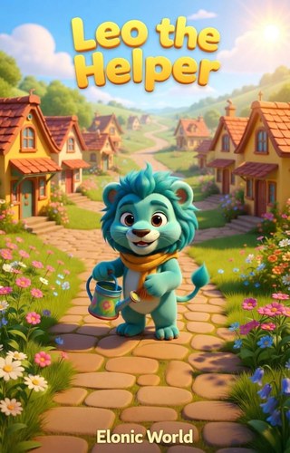 Book cover of Leo the Helper, an Elonic World children's storybook for ages 4–8
